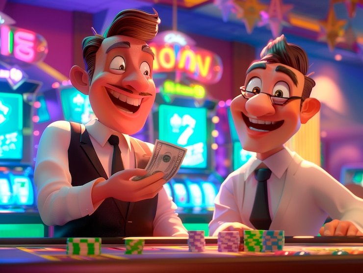 Fitur bonus Red Tiger dengan multiplier dan free spins di emastoto